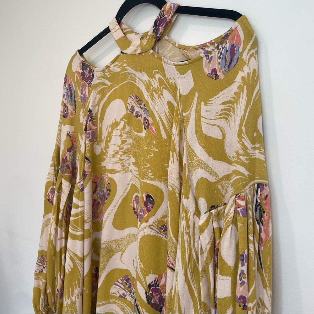Free People Drift Away Boho Tunic Blouse Dress - Picture 4 of 7